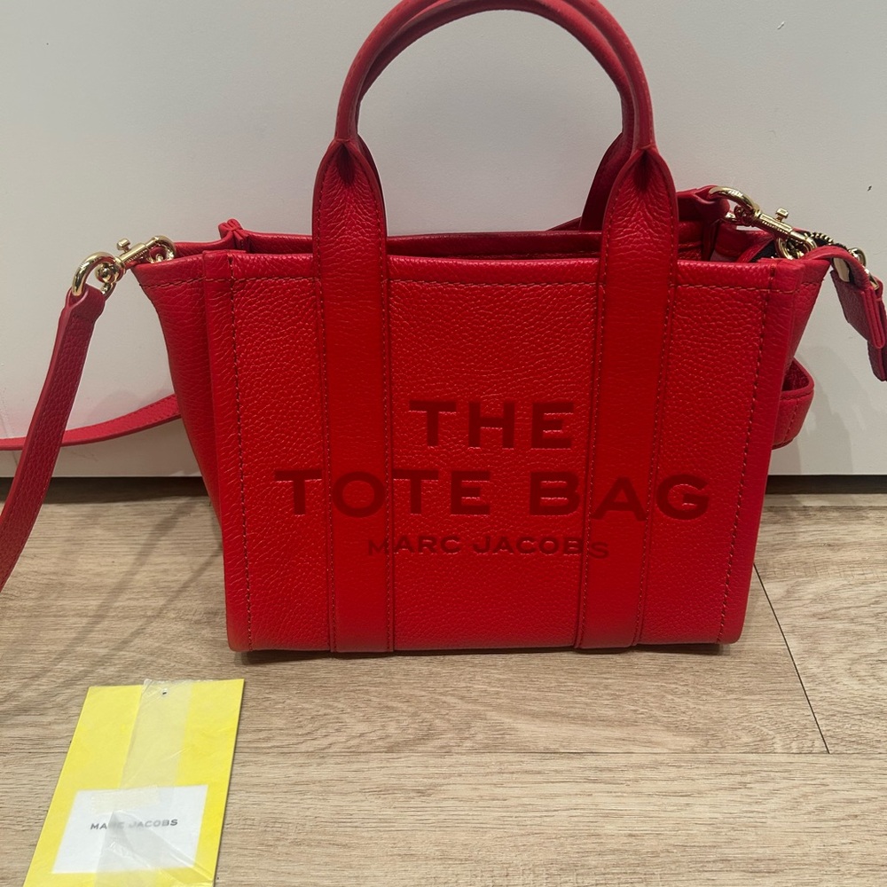 Marc Jacobs Red Tote Bag